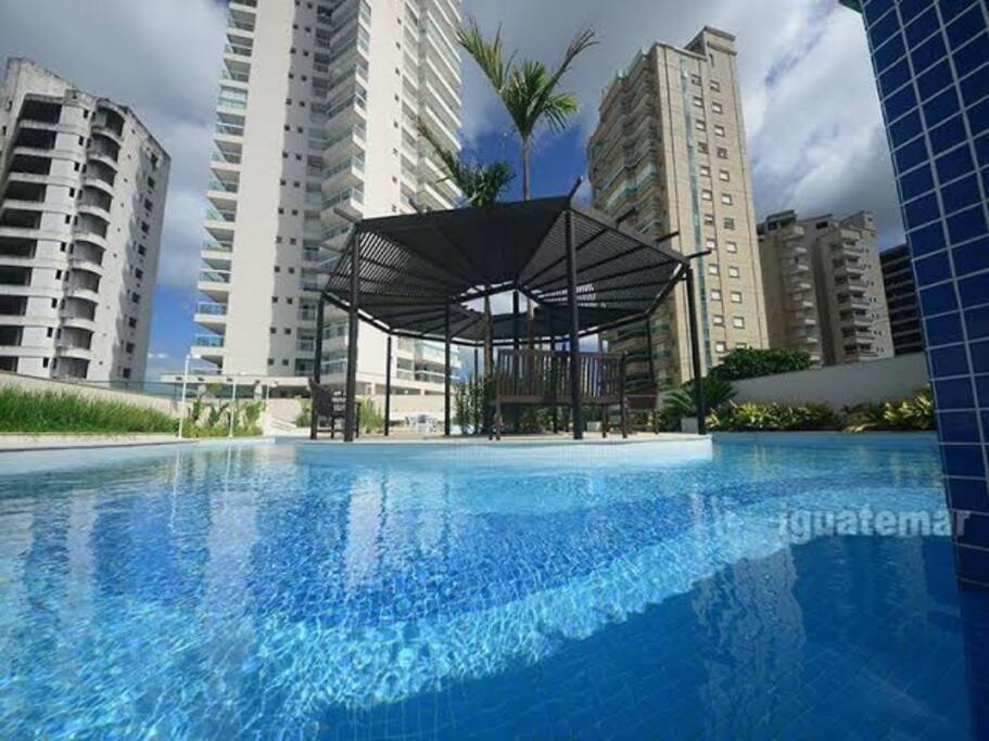 Apto Com Vista Para O Mar Com 2 Vagas - Guarujá Zewnętrze zdjęcie